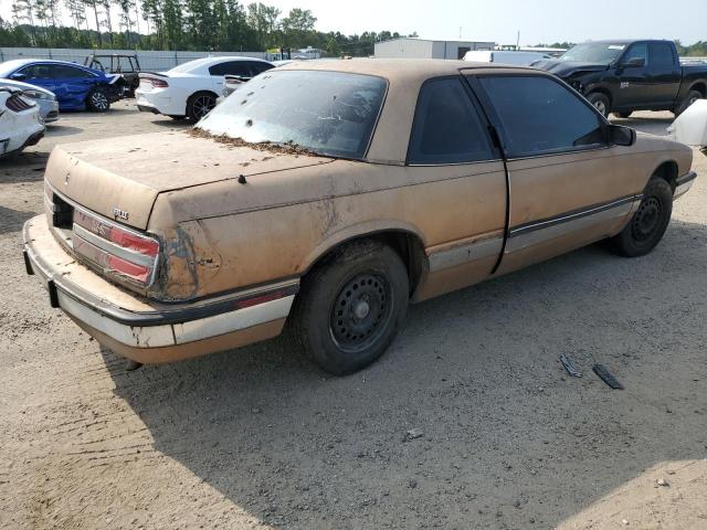 2G4WD14W4K1416252 - 1989 BUICK REGAL LIMITED GOLD photo 3