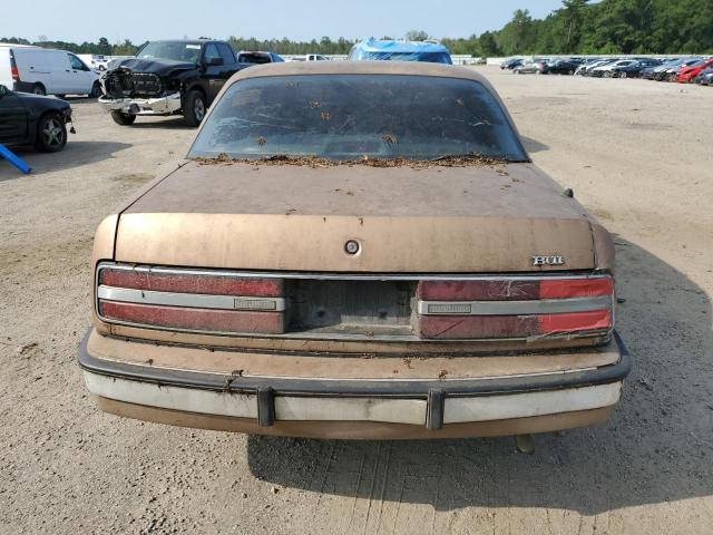 2G4WD14W4K1416252 - 1989 BUICK REGAL LIMITED GOLD photo 6