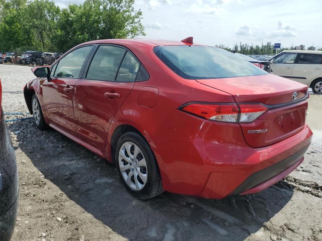 JTDEPRAE1LJ041316 - 2020 TOYOTA COROLLA LE RED photo 2