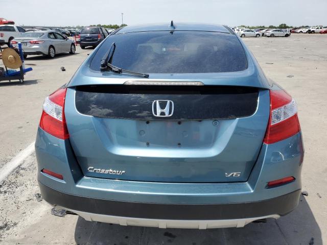 5J6TF1H53DL002308 - 2013 HONDA CROSSTOUR EXL BLUE photo 6