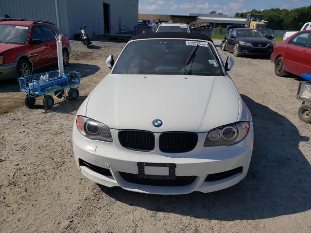 WBAUN7C53BVM25332 - 2011 BMW 135 I WHITE photo 5