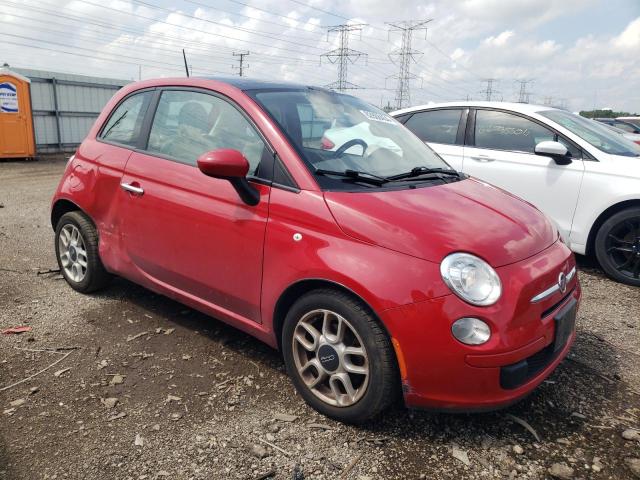 3C3CFFAR2DT531225 - 2013 FIAT 500 POP RED photo 4