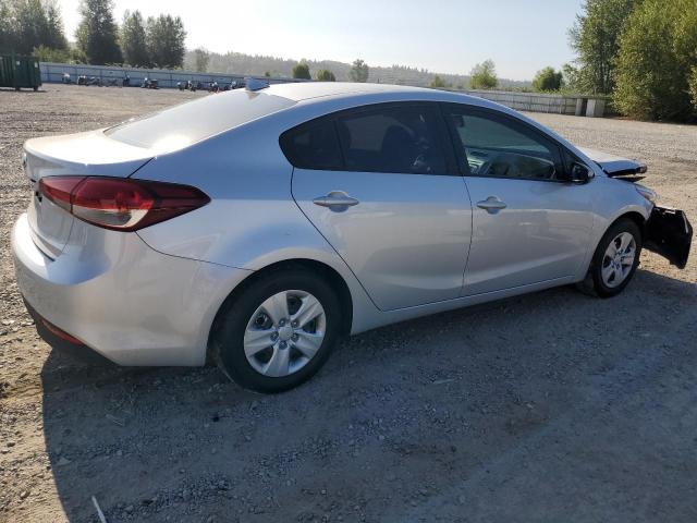 3KPFK4A76HE071021 - 2017 KIA FORTE LX SILVER photo 3