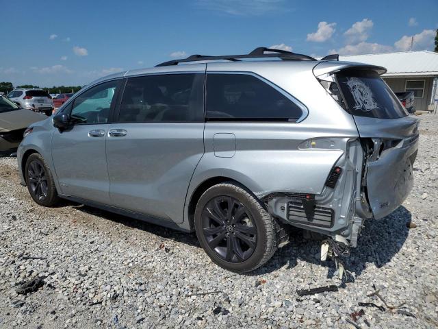 5TDDRKEC3MS044289 - 2021 TOYOTA SIENNA XSE SILVER photo 2