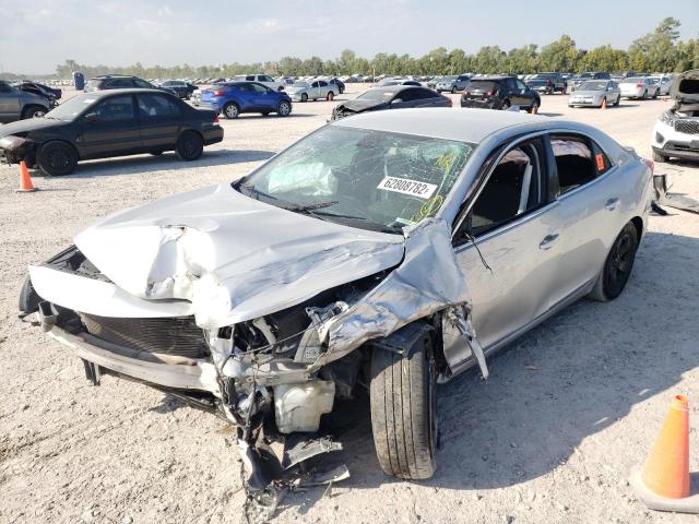 1G11C5SL1FF296368 - 2015 CHEVROLET MALIBU 1LT GRAY photo 2