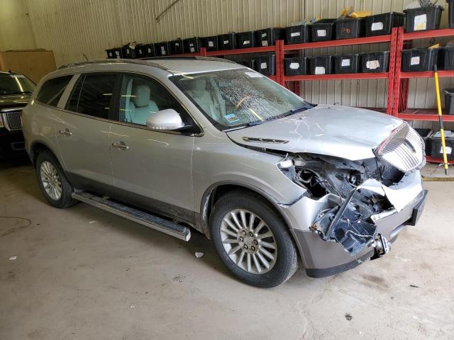 5GAKVBED5BJ402662 - 2011 BUICK ENCLAVE CXL SILVER photo 4