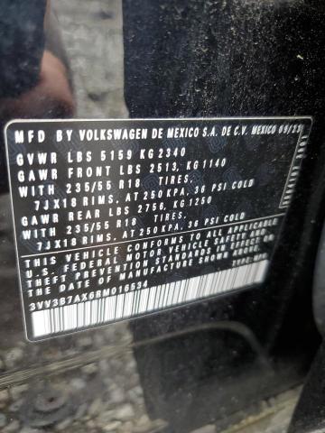 3VV3B7AX6RM016534 - 2024 VOLKSWAGEN TIGUAN SE BLACK photo 13