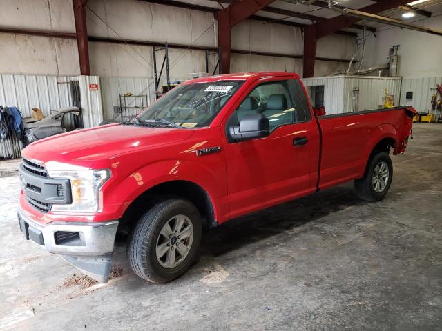 1FTMF1CB3KKC91801 - 2019 FORD F150 RED photo 1