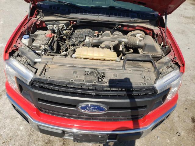 1FTMF1CB3KKC91801 - 2019 FORD F150 RED photo 11