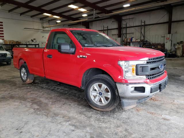 1FTMF1CB3KKC91801 - 2019 FORD F150 RED photo 4