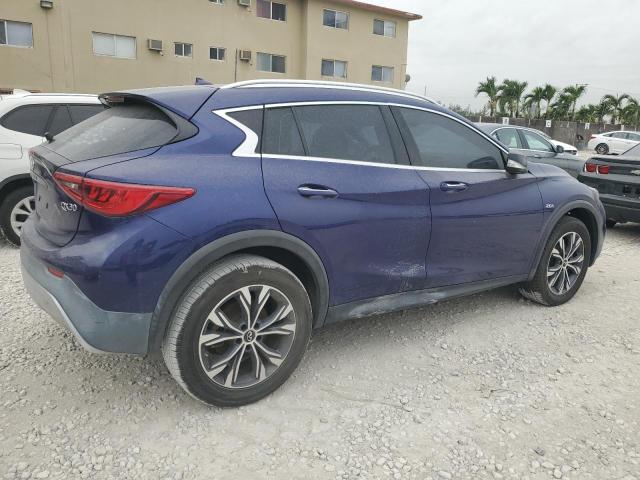 SJKCH5CR9HA035085 - 2017 INFINITI QX30 BASE BLUE photo 3