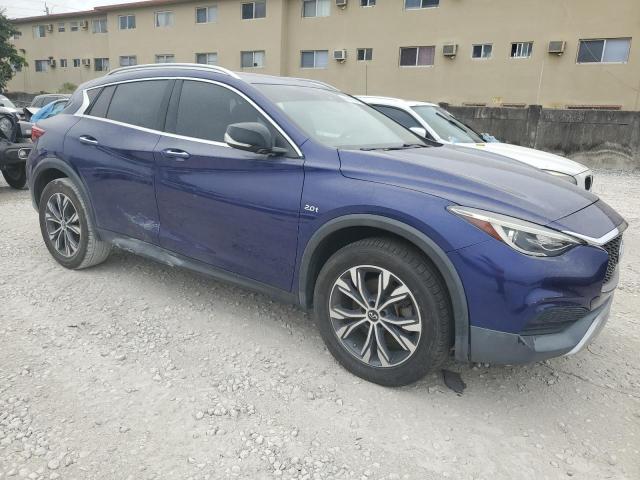 SJKCH5CR9HA035085 - 2017 INFINITI QX30 BASE BLUE photo 4