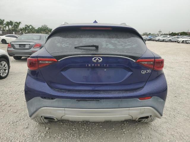 SJKCH5CR9HA035085 - 2017 INFINITI QX30 BASE BLUE photo 6