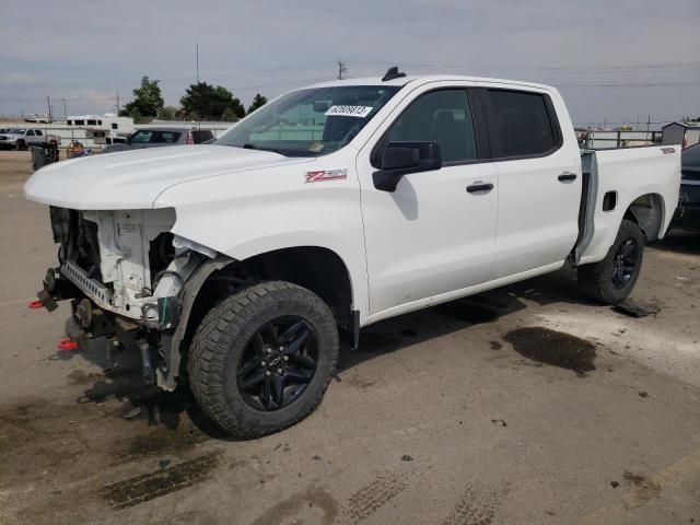 1GCPYFED9MZ368149 - 2021 CHEVROLET SILVERADO K1500 LT TRAIL BOSS WHITE photo 1