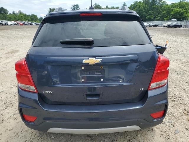 3GNCJLSB5JL349399 - 2018 CHEVROLET TRAX 1LT Bleu photo 6