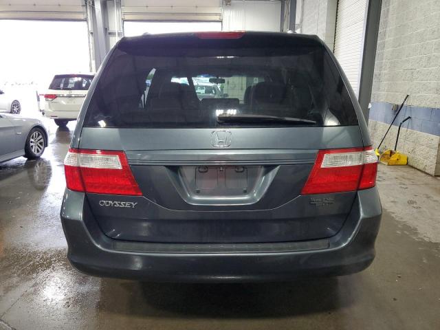 5FNRL38486B443613 - 2006 HONDA ODYSSEY EX GRAY photo 6