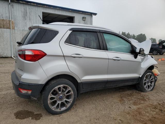 MAJ6P1WL5JC194995 - 2018 FORD ECOSPORT TITANIUM SILVER photo 3