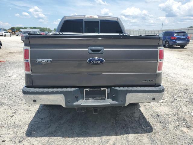 1FTEW1CM8DKF00443 - 2013 FORD F150 SUPERCREW GRAY photo 6