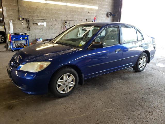 2HGES16385H540188 - 2005 HONDA CIVIC DX VP أزرق صورة 1