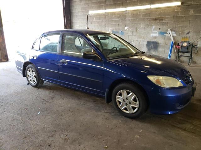 2HGES16385H540188 - 2005 HONDA CIVIC DX VP أزرق صورة 4