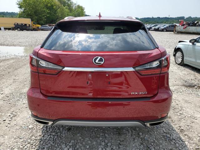 2T2HZMDAXMC300171 - 2021 LEXUS RX 350 RED photo 6