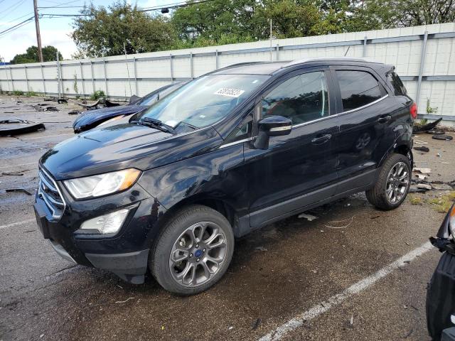 MAJ6S3KLXKC250592 - 2019 FORD ECOSPORT TITANIUM BLACK photo 1