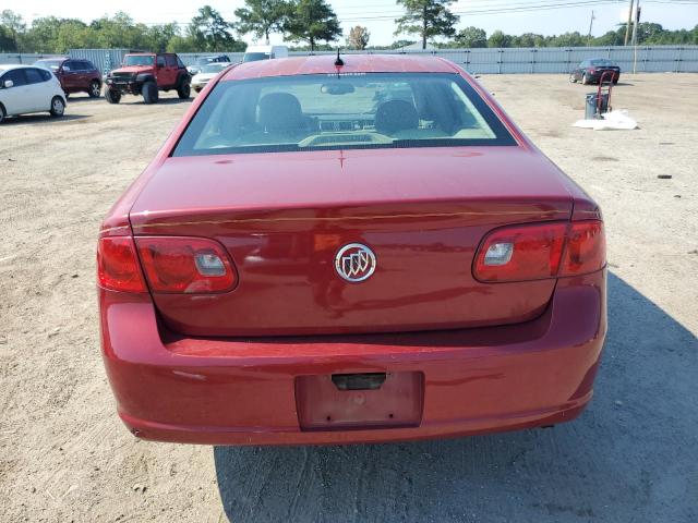 1G4HD57288U114517 - 2008 BUICK LUCERNE CXL RED photo 6