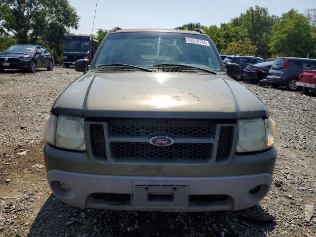 1FMZU77E81UC85378 - 2001 FORD EXPLORER S GREEN photo 5