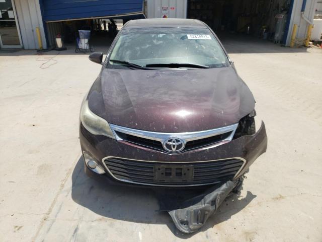 4T1BK1EB9DU038663 - 2013 TOYOTA AVALON BASE Bənövşəyi foto 5