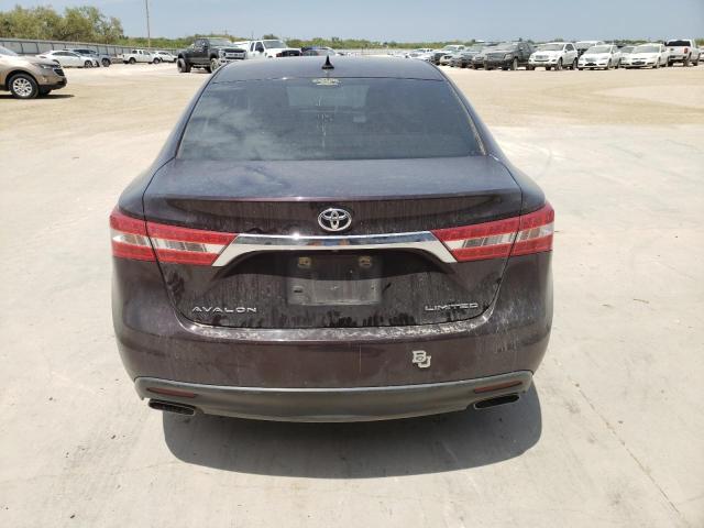 4T1BK1EB9DU038663 - 2013 TOYOTA AVALON BASE Bənövşəyi foto 6