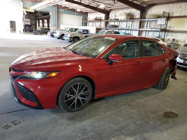 4T1G11AK3RU210109 - 2024 TOYOTA CAMRY SE NIGHT SHADE RED photo 1