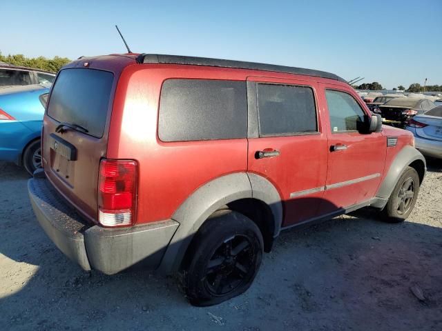 1D8GT28K87W530796 - 2007 DODGE NITRO SXT RED photo 3