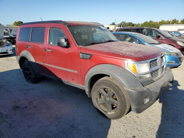 1D8GT28K87W530796 - 2007 DODGE NITRO SXT RED photo 4