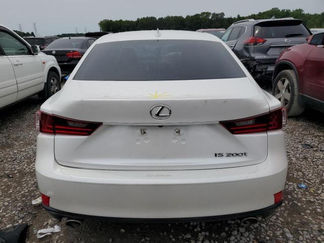 JTHBA1D2XG5022588 - 2016 LEXUS IS 200T WHITE photo 6