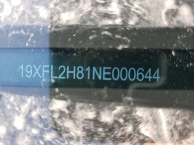 19XFL2H81NE000644 - 2022 HONDA CIVIC SPORT 白色 照片 12