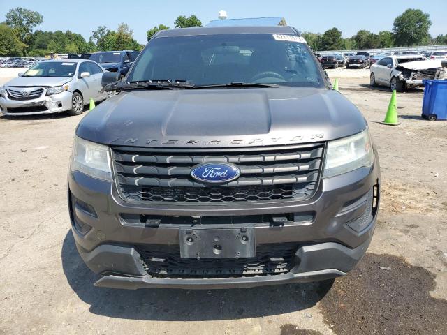 1FM5K8AT2HGB55932 - 2017 FORD EXPLORER POLICE INTERCEPTOR CHARCOAL photo 5