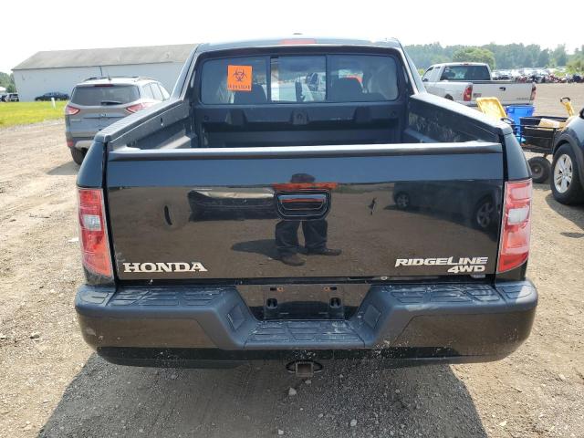 5FPYK1F56AB003095 - 2010 HONDA RIDGELINE RTL BLACK photo 6