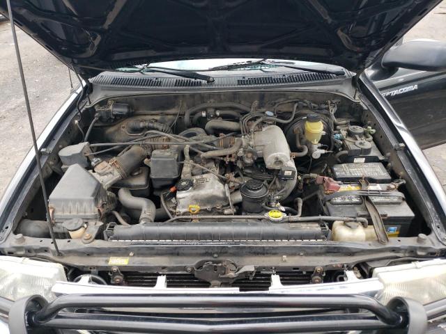 4TASM92N9YZ647283 - 2000 TOYOTA TACOMA XTRACAB PRERUNNER შავი ფოტო 11