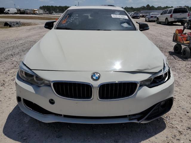 WBA4F7C39HG788632 - 2017 BMW 430I GRAN COUPE WHITE photo 5