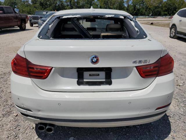 WBA4F7C39HG788632 - 2017 BMW 430I GRAN COUPE WHITE photo 6