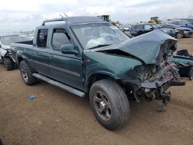 1N6MD29Y02C304213 - 2002 NISSAN FRONTIER CREW CAB SC GREEN photo 4