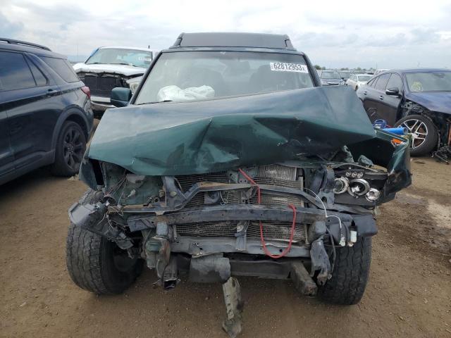 1N6MD29Y02C304213 - 2002 NISSAN FRONTIER CREW CAB SC GREEN photo 5