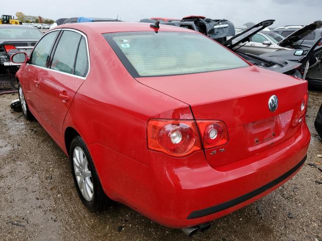 3VWBJ71K87M015333 - 2007 VOLKSWAGEN JETTA 2.0T OPTION PACKAGE 1 RED photo 3