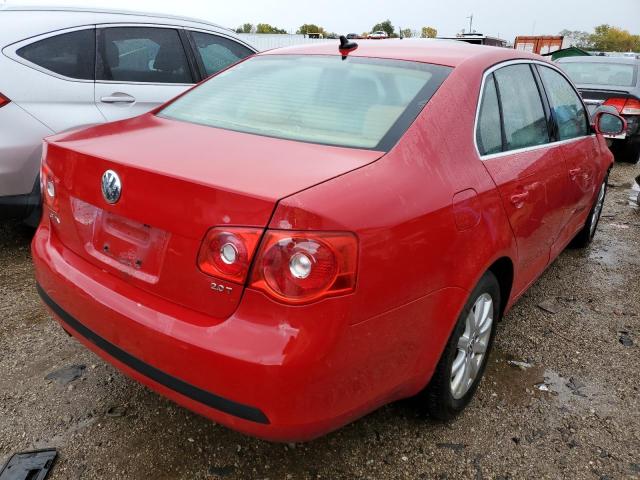 3VWBJ71K87M015333 - 2007 VOLKSWAGEN JETTA 2.0T OPTION PACKAGE 1 RED photo 4