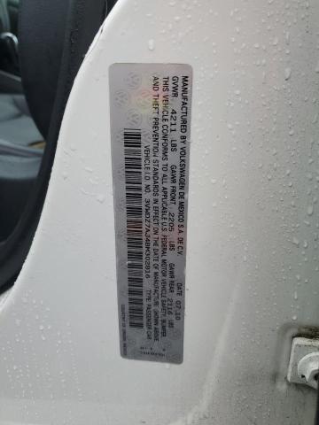 3VWDZ7AJ4BM302816 - 2011 VOLKSWAGEN JETTA SE Սպիտակ լուսանկար 12