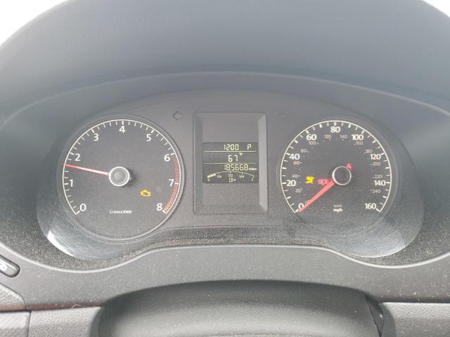 3VWDZ7AJ4BM302816 - 2011 VOLKSWAGEN JETTA SE Սպիտակ լուսանկար 9