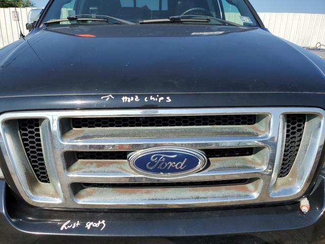 1FTPX14565FB45506 - 2005 FORD F150 BLACK photo 11