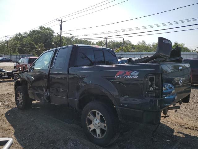 1FTPX14565FB45506 - 2005 FORD F150 BLACK photo 2