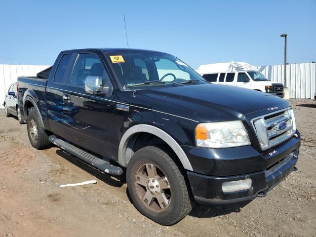 1FTPX14565FB45506 - 2005 FORD F150 BLACK photo 4