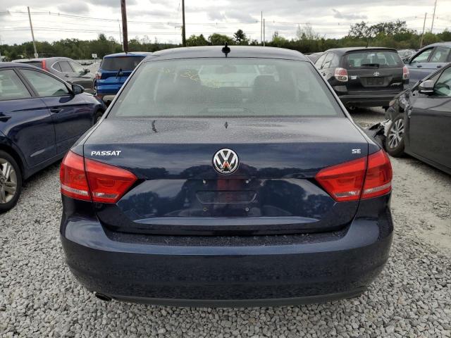 1VWBP7A32DC078349 - 2013 VOLKSWAGEN PASSAT SE BLUE photo 6